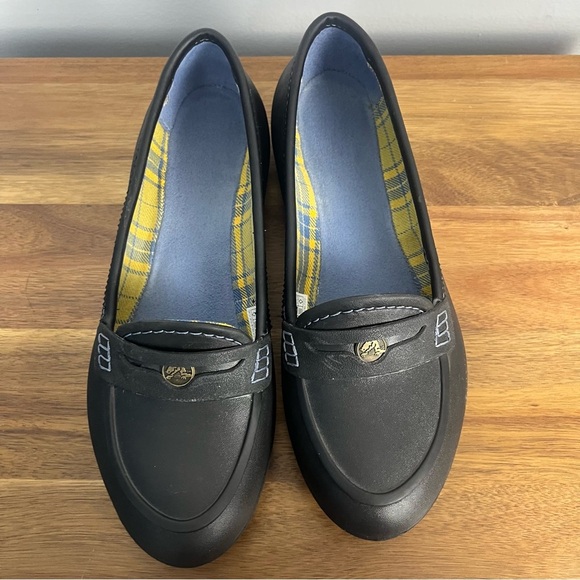 Crocs Lano Slip On Loafers Shoes Womens Sz 10 Flats Rubber Casual Professional - Picture 2 of 7